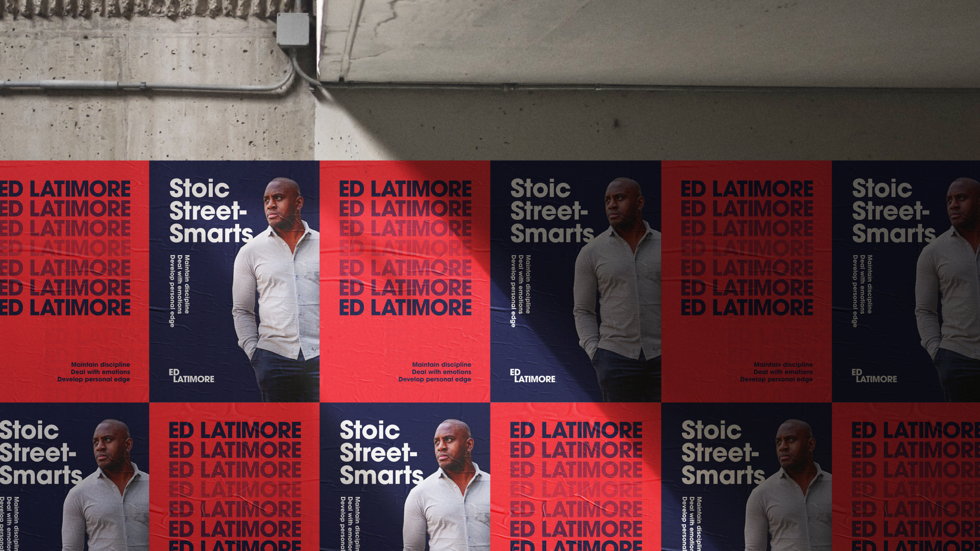 Poster designs featuring Ed Latimore